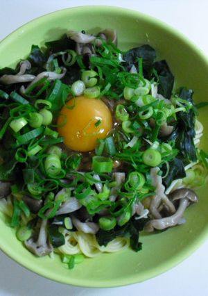 超簡単！なのに豪華な納豆パスタ♪-レシピのメイン写真