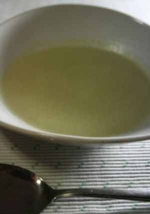 豆乳とそら豆のポタージュスープ-レシピのメイン写真