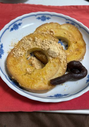 車麩で作る！きな粉フレンチトースト-レシピのメイン写真