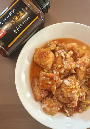 焼肉生だれとお酢でしっとり柔らか酢鶏肉-レシピのメイン写真