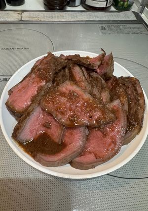 【覚書】ローストビーフの濃厚合わせダレ-レシピのメイン写真