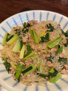 お野菜も食べよう!春雨と豚ひき肉炒め-レシピのメイン写真
