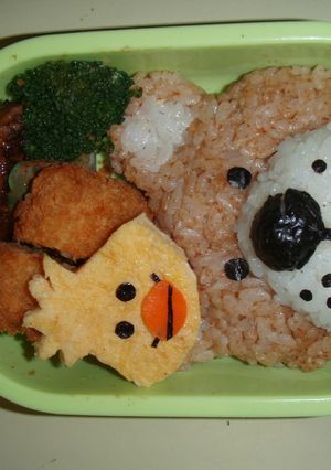 キャラ弁スージーズーブーフとウィッツイー-レシピのメイン写真