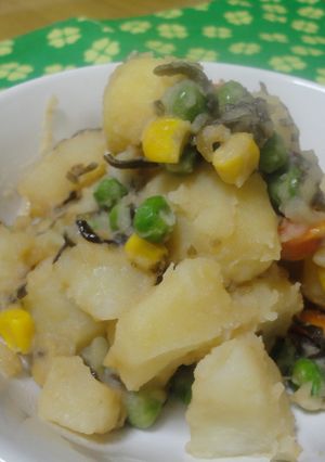塩昆布ポテト-レシピのメイン写真