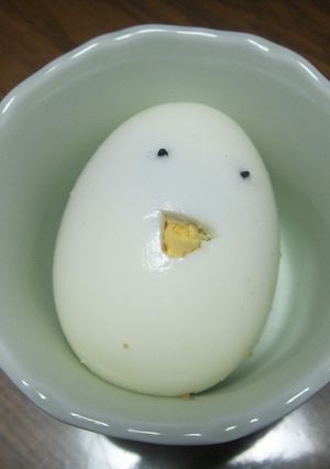 超簡単☆ゆで卵くん＜キャラ弁・弁当＞-レシピのメイン写真