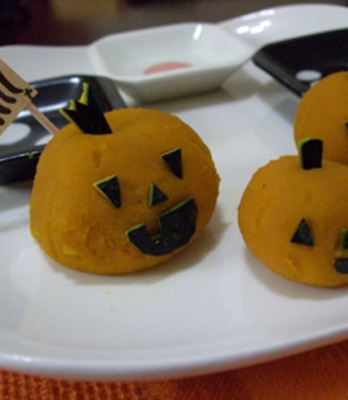 離乳食でハロウィン☆ジャックオーランタン-レシピのメイン写真