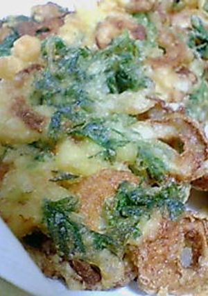 にんじん葉とちくわのかき揚げ-レシピのメイン写真