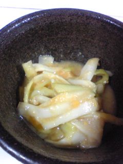 うどのからし酢味噌和え-レシピのメイン写真