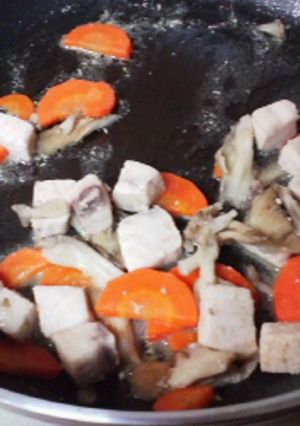 めかじきのコロコロバター炒め-レシピのメイン写真