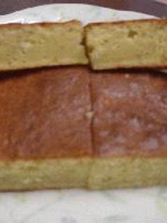 スクエア型で焼いたバナナケーキ-レシピのメイン写真