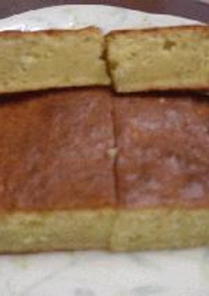 スクエア型で焼いたバナナケーキ-レシピのメイン写真