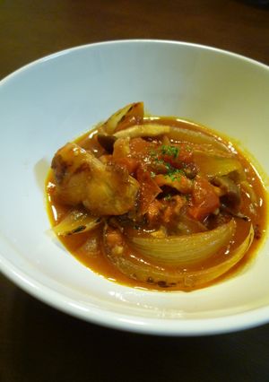 チキンのトマト煮込み。-レシピのメイン写真