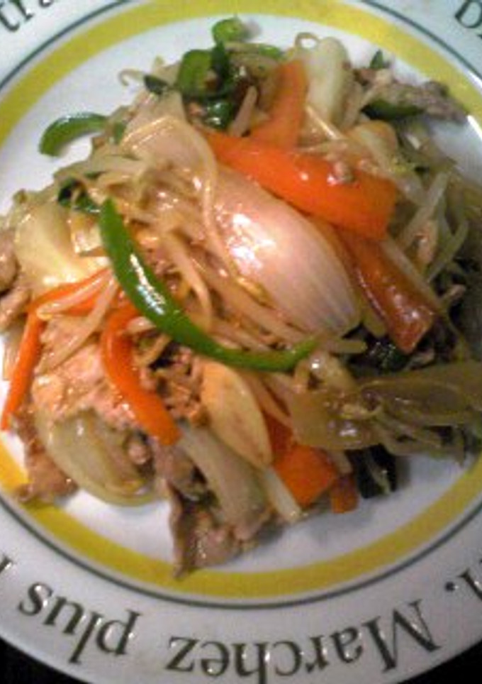 エバラ すき焼のたれ 野菜炒め-レシピのメイン写真