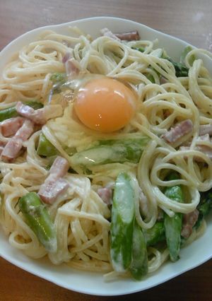 濃厚！フライパンひとつでカルボナーラ☆-レシピのメイン写真