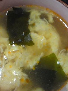 超簡単たまごわかめスープ-レシピのメイン写真