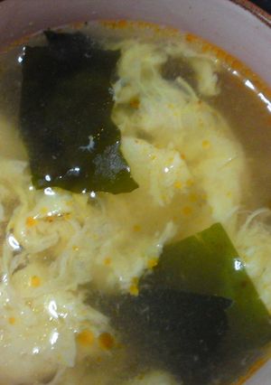 超簡単たまごわかめスープ-レシピのメイン写真