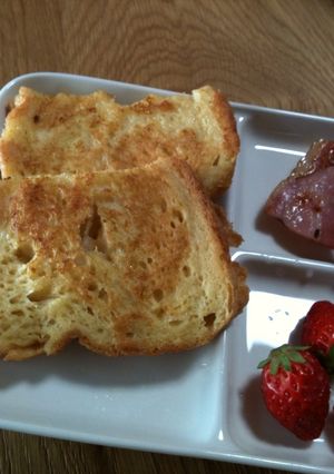 息子もダイスキ❤フレンチトースト-レシピのメイン写真