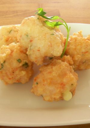 モッツァレラチーズ入りえびボール-レシピのメイン写真