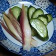 きゅうりとみょうがの甘酢漬け