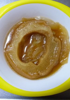 くるまぶと玉ねぎの煮物-レシピのメイン写真