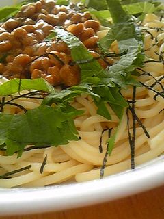納豆パスタ-レシピのメイン写真