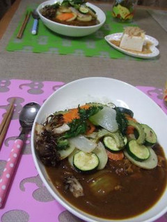 夏野菜 de 2日目カレー-レシピのメイン写真