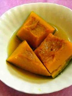 家庭の味 かぼちゃの煮物(あっさり味)-レシピのメイン写真