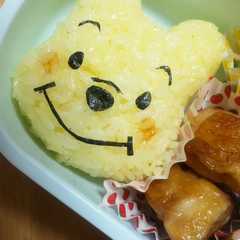 รูปของ キャラ弁 プーさん☆