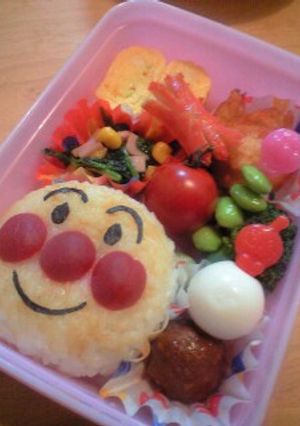 アンパンマン☆簡単キャラ弁☆-レシピのメイン写真
