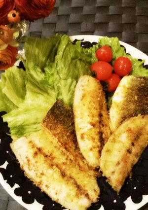すぐできる一品☆鯵のカレーパン粉焼き-レシピのメイン写真