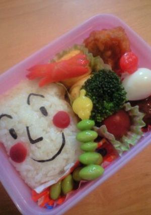 食パンマン☆簡単キャラ弁☆-レシピのメイン写真