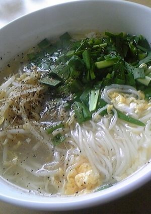 ぱぱっとお昼♪中華風にゅうめん。-レシピのメイン写真