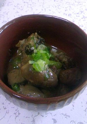 鶏レバーの梅煮-レシピのメイン写真