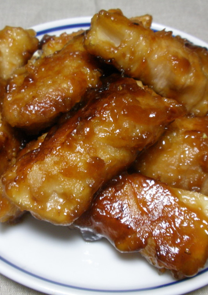 筍の豚肉巻き　～照り焼き風味～　-レシピのメイン写真