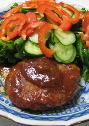 豆腐とこんにゃくのハンバーグ　②-レシピのメイン写真