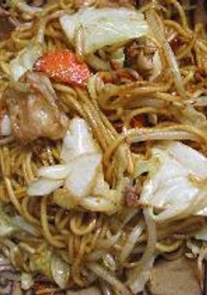 ピリ辛!(^^)! XO醤焼きソバ-レシピのメイン写真