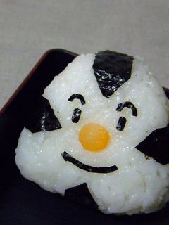 【キャラ弁】 おむすびマンのおむすび-レシピのメイン写真