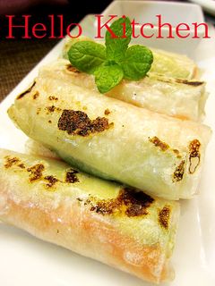 HOTな焼き生春巻き-レシピのメイン写真