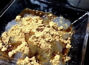 片栗粉＆レンジで！簡単わらびもち♪-レシピのメイン写真