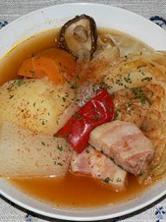 ポトフ風ベーコンと野菜のコンソメ煮-レシピのメイン写真
