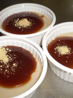 簡単!きなこ豆乳プリン☆-レシピのメイン写真