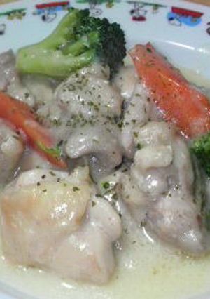 簡単☆鶏もも肉のチーズクリーム煮-レシピのメイン写真