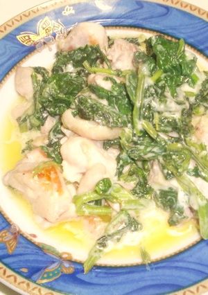 鶏肉とほうれん草のマヨチーズ焼き-レシピのメイン写真