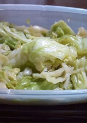 キャベツのにんにく塩ダレ-レシピのメイン写真