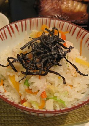 塩昆布de筍ごはん-レシピのメイン写真