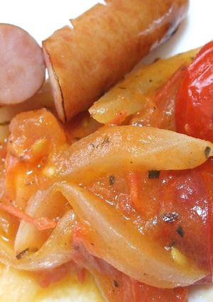 新たまねぎとトマトのバジル風味-レシピのメイン写真