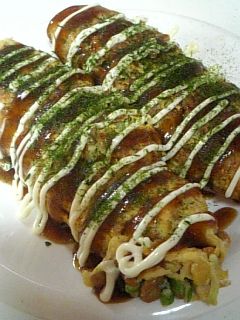 お好み焼き風★納豆入りオムレツ☆-レシピのメイン写真