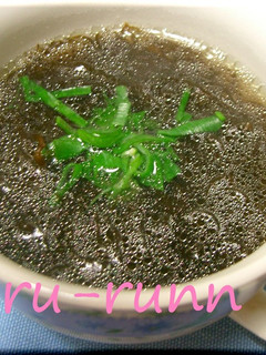 ウェイパーですぐでき♫もずくスープ♫-レシピのメイン写真