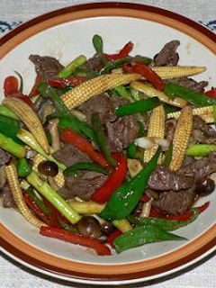 牛肉と彩り野菜のオイスターソース炒め-レシピのメイン写真