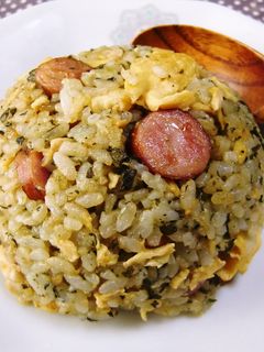 お茶の葉☆チャーハン-レシピのメイン写真
